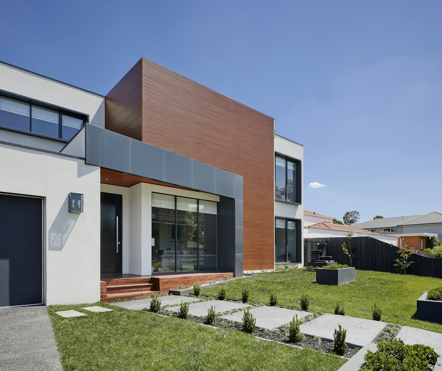 Classic estate facade